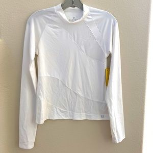 EleVen white XS long sleeve tennis top NWT